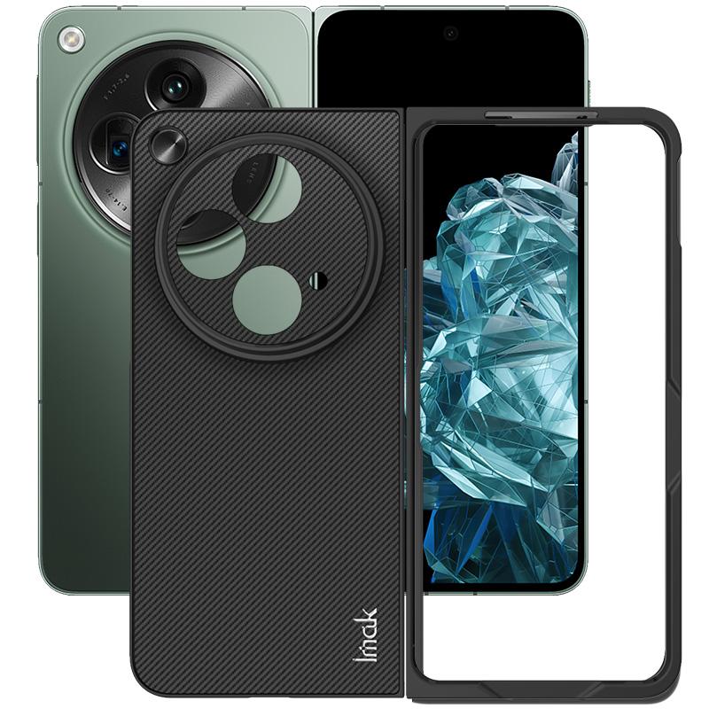 

IMAK UX-9A Series for Oppo Find N3 5G/Open 5G Carbon Fiber Phone Cover TPU+PC Case A