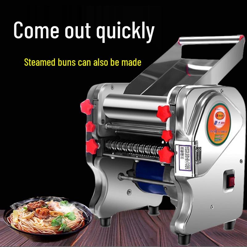 Household Stainless Steel Electric Dough Press for Dumplings, Noodles, and Buns