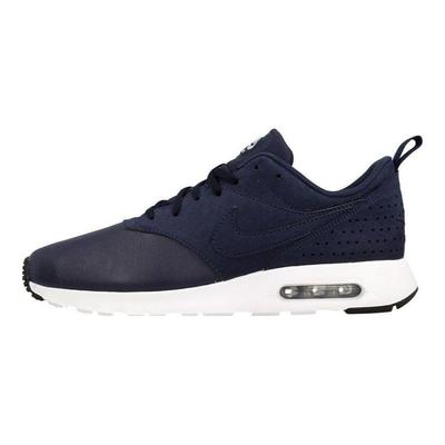 Air Max Tavas Ltr Comfortable Sports Leather Low-Top Running Shoes Men Sneakers Dark-Blue 802611-400