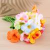 10Pcs Artificial Flower Bouquets Simulation Flowers Bouquets Arrangement for Wedding Party Home Garden Decoration