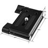 NOTRICKT Flex Tilt Head Tripod Aluminum for and Compact Compatible TH-001 Z-Type Head, Alloy, DSLR, Mirrorless, Cameras, Arca-Swiss
