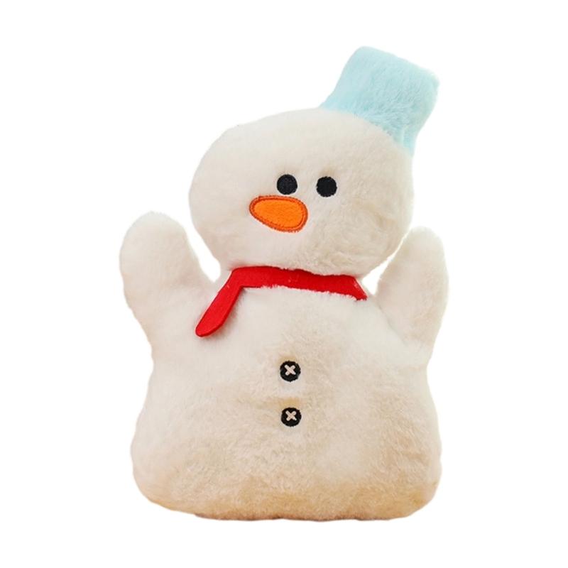 Christmas Plush Doll Christmas Stuffe Animal Toy Table Ornament Christmas Reindeer Plush Toy Gift for Women Girls