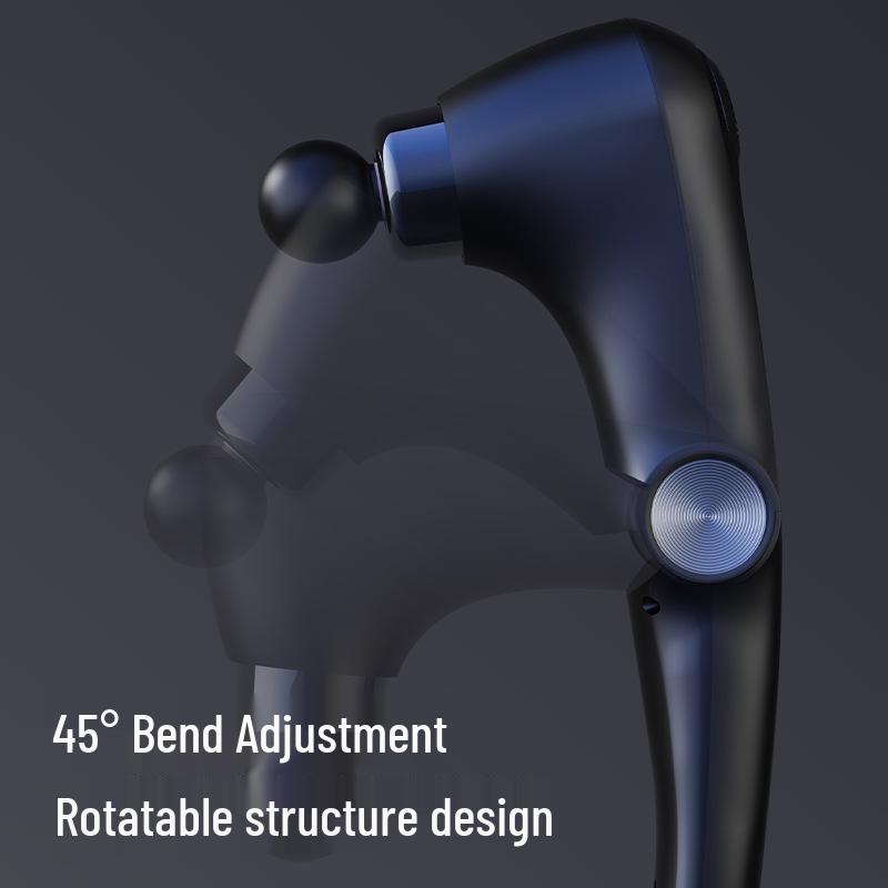 USB Rechargeable Foldable Massage Gun for Hot & Cold Therapy and Muscle Relaxation