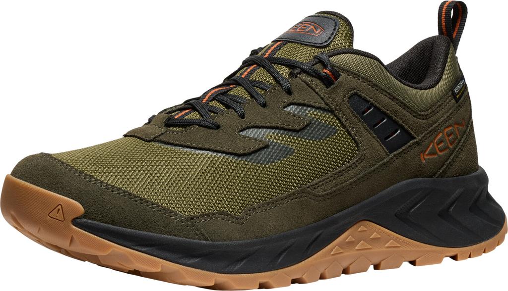 Keen Hightrail Waterproof Hiking Shoe Wintermoss Gold Flame