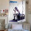 Hippie Style Japanese Classic Anime Tapestry | Poster Wall Art | Aesthetic Home Decor for Living Room Dorm Bedroom