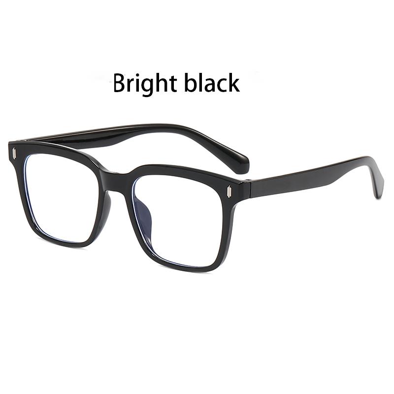 NEW Blue Light Blocking Glasses Women Square-framed  Fashion Computer Glasses Men Clear Black Frame Anti Radiation Filter Glasse