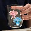 50pcs Waterproof Transparent Decorative Stickers for Bouquets, Storage Boxes, Phone Cases, and Water Cups