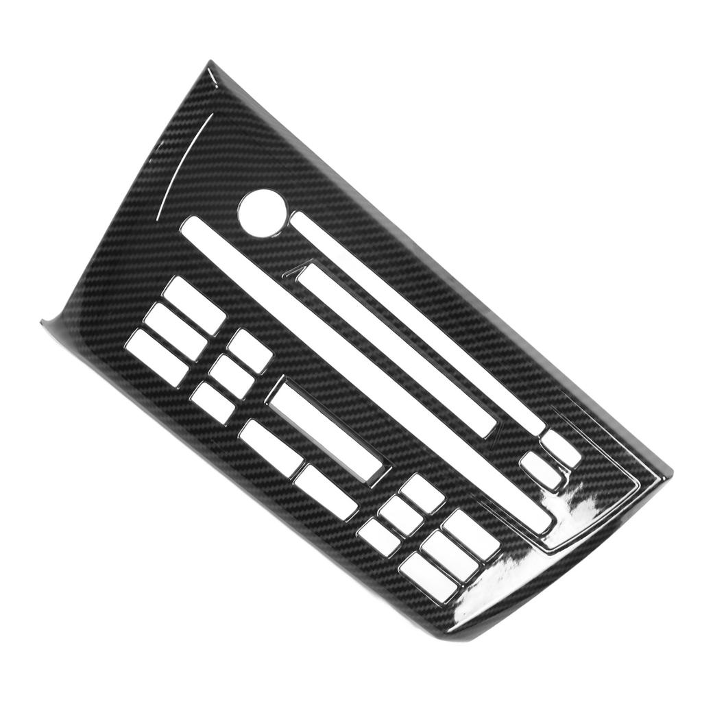 Kryt CD panelu do auta ve stylu uhlíkových vláken Rámeček panelu centrálního ovládání Nálepka Náhrada za X3 E83 2006–2010