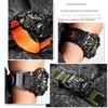 Schlaufenarmband aus Nylon-Canvas für Casio G-SHOCK Big King 3. Generation 5713 GWG-B1000, Herren-Uhrenarmband für Outdoor-Sportarten