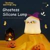 Cute Magician Night Light USB Rechargeable Bedside Nightlights Dimming For Children's Halloween Party Holiday Gifts Bedroom Deco