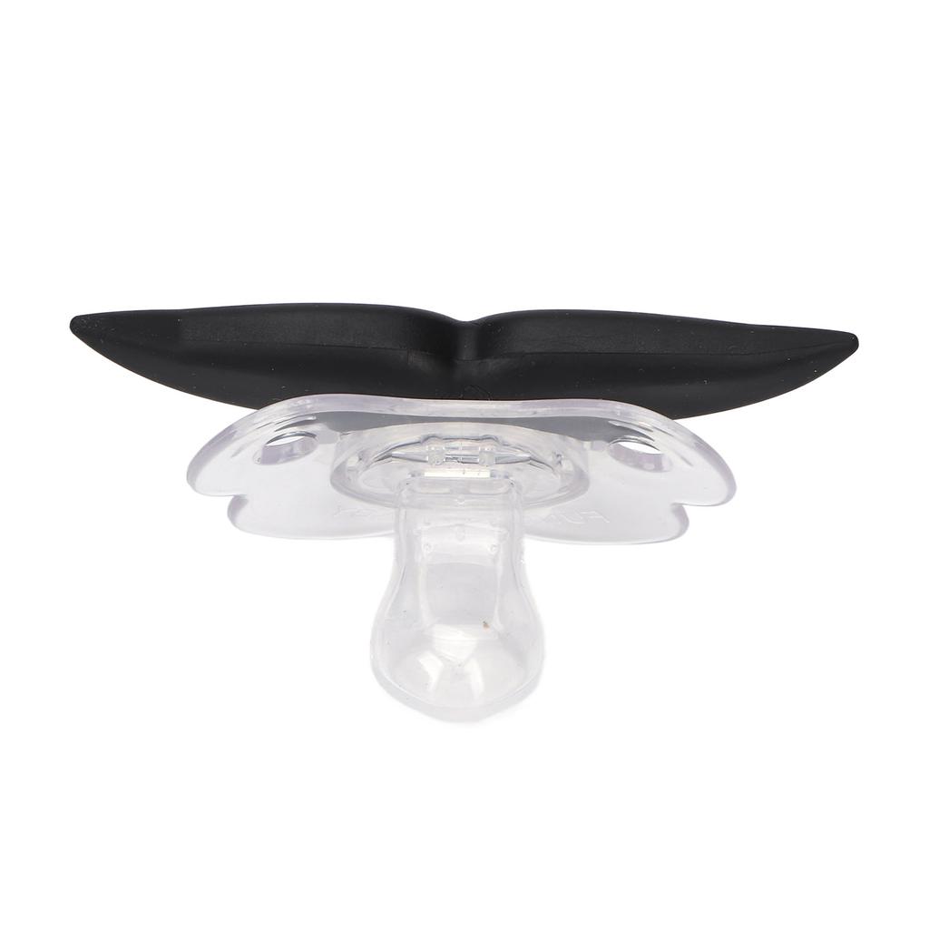Baby Beard Pacifier Safe Practical Portable Baby Funny Mustache Pacifier for Living Room Nursery