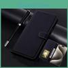 Luxury Leather Flip Wallet Solid Phone Case For Iphone 15 14 13 12 11 Pro Max X Xr Xs Max 7 8 15 Plus Shockproof Stand Holder Book Cover
