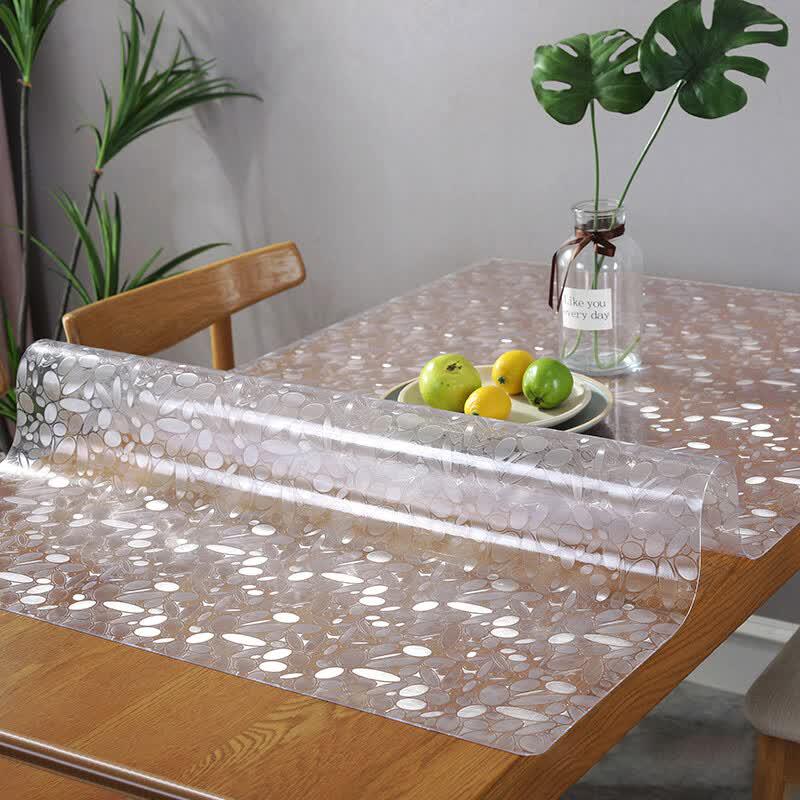 Transparent PVC Table Protector Mat