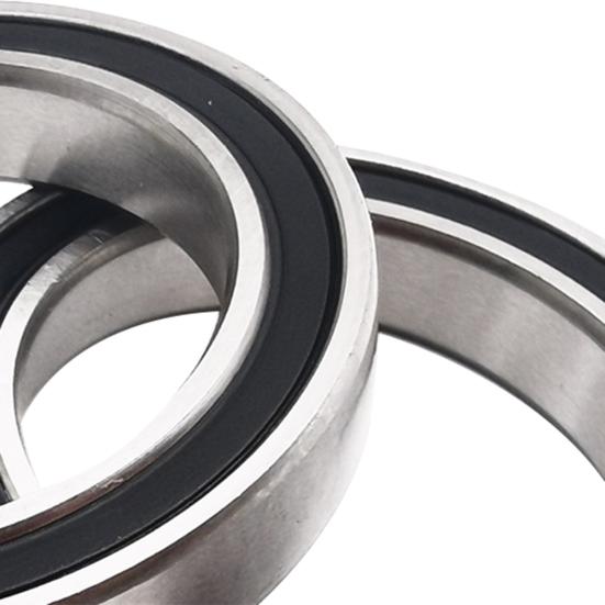 2Pcs 6806-2RS Ball Bearing Low Noise Bearing Steel High Hardness Moutain Bike