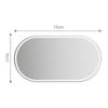 Stainless Steel Universal Car Sun Visor Mirror HD Clear Auto Makeup Vanity Mirror Durable for Women Drivers Daily Use