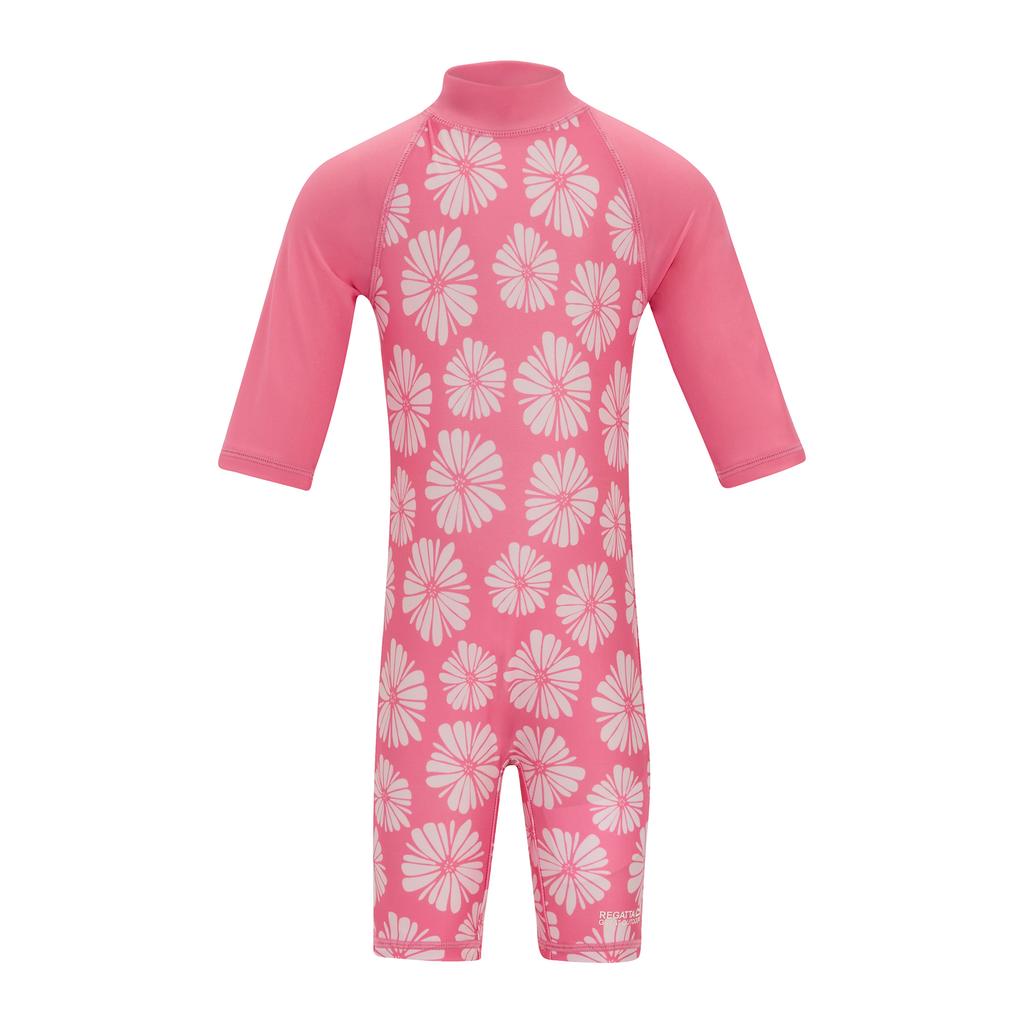 Regatta Childrens/Kids Flow Print Rash Suit