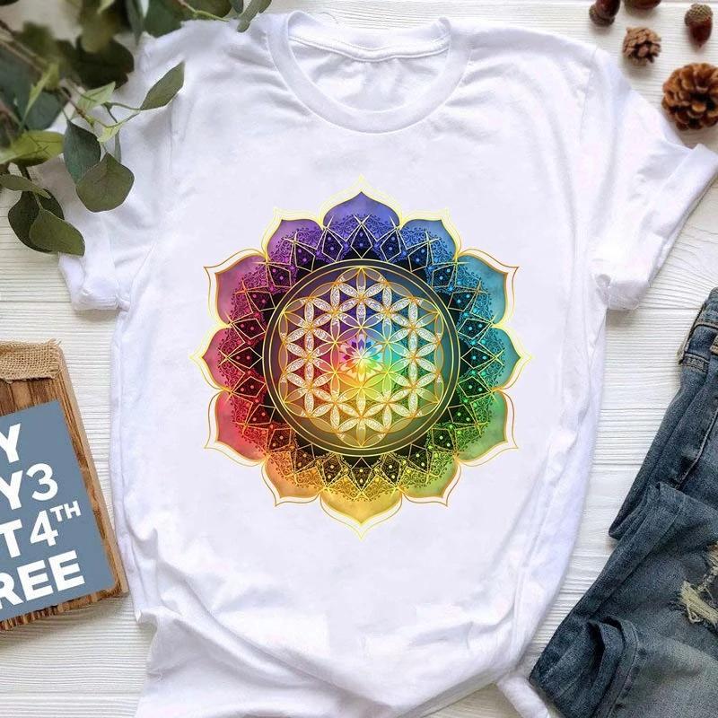 I Lamaste Lama Animal Print TShirt Women Clothes Meditation Tshirt Femme Funny White T Shirt FeUnisex Summer Fashion Tops