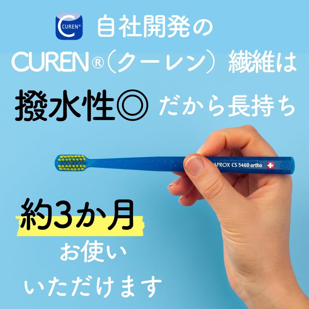 CURAPROX CS Ortho Toothbrush 4-Pack