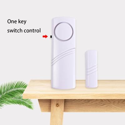 Advanced Alarm Security System White Sensor Alarm Wireless Burglar Alarm  Door Window