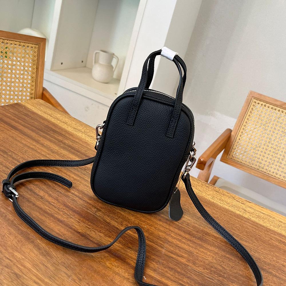 2025 Simple Small Genuine Leather Crossbody Bag First Layer Of Cowhide Women Handbags Purse Mini Shoulder Bag With Handle