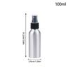 30/50/100/120/150/250/500Ml Empty Aluminum Spray Bottle Cosmetic Bottle Mini Metal Atomizer Bottles Travel Size For Cosmetics