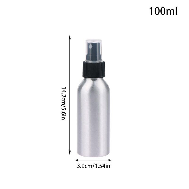 30/50/100/120/150/250/500Ml Empty Aluminum Spray Bottle Cosmetic Bottle Mini Metal Atomizer Bottles Travel Size For Cosmetics