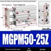 Compact Three-Axis Pneumatic Guided Rod Cylinder 12/16/20/25/32-10/20/40/50/75z