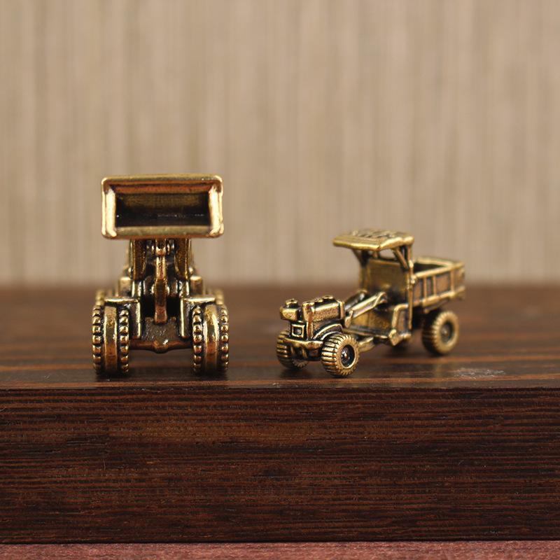 Figure Home Decor Engineering Vehicle Mini Ornament Excavator Truck Micro Landscape Desktop Decoration