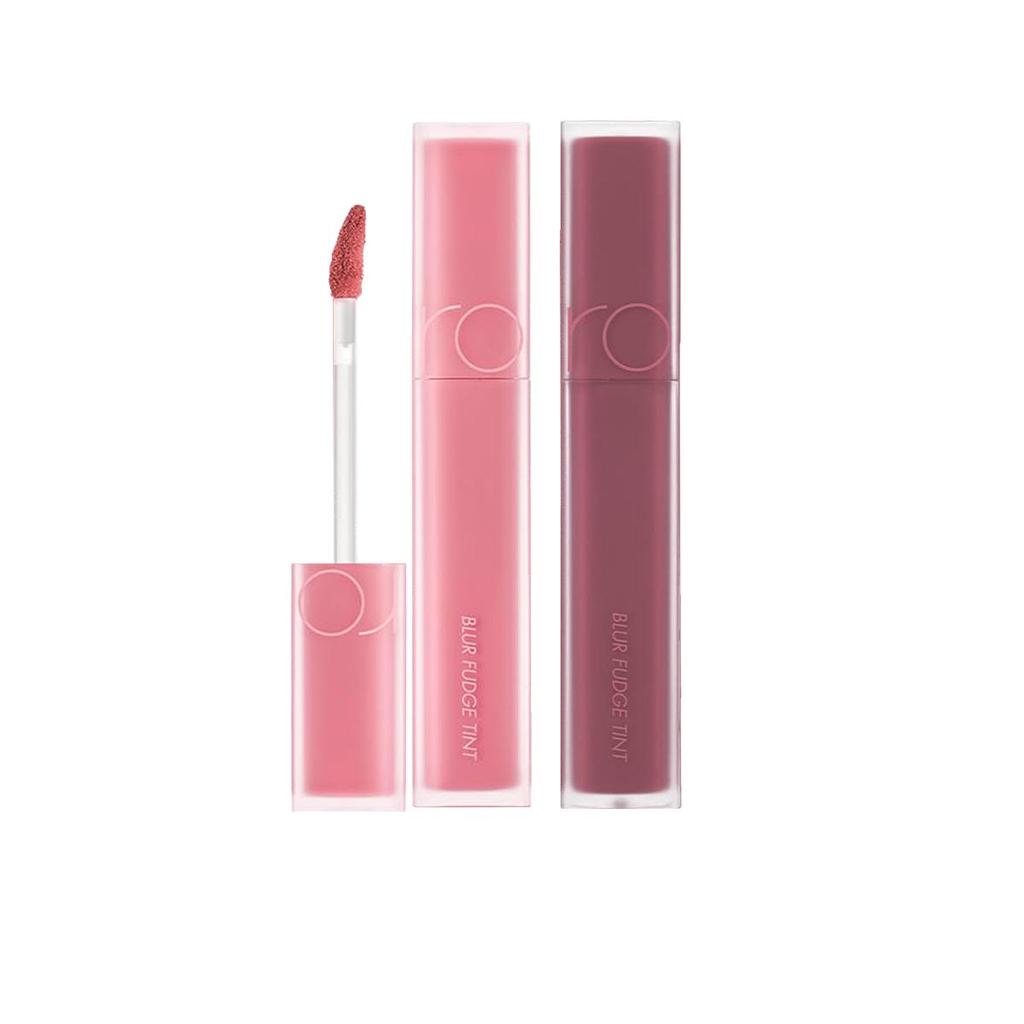 Rom&nd BLUR FUDGE TINT 01-04/06/11/13/16, Velvet Fudge Texture, Misty Blur Finish, Rich Color Rendering, Korean Cosmetics, Korean Makeup