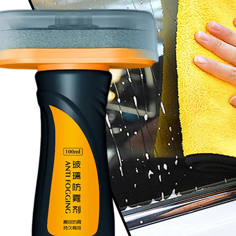 Windshield Hydrophobic Coating 100ml Oil Film Cleaning Agent 2 In 1 Outdoor Window Cleaner Car Windshield Cleaner Outdoor Window