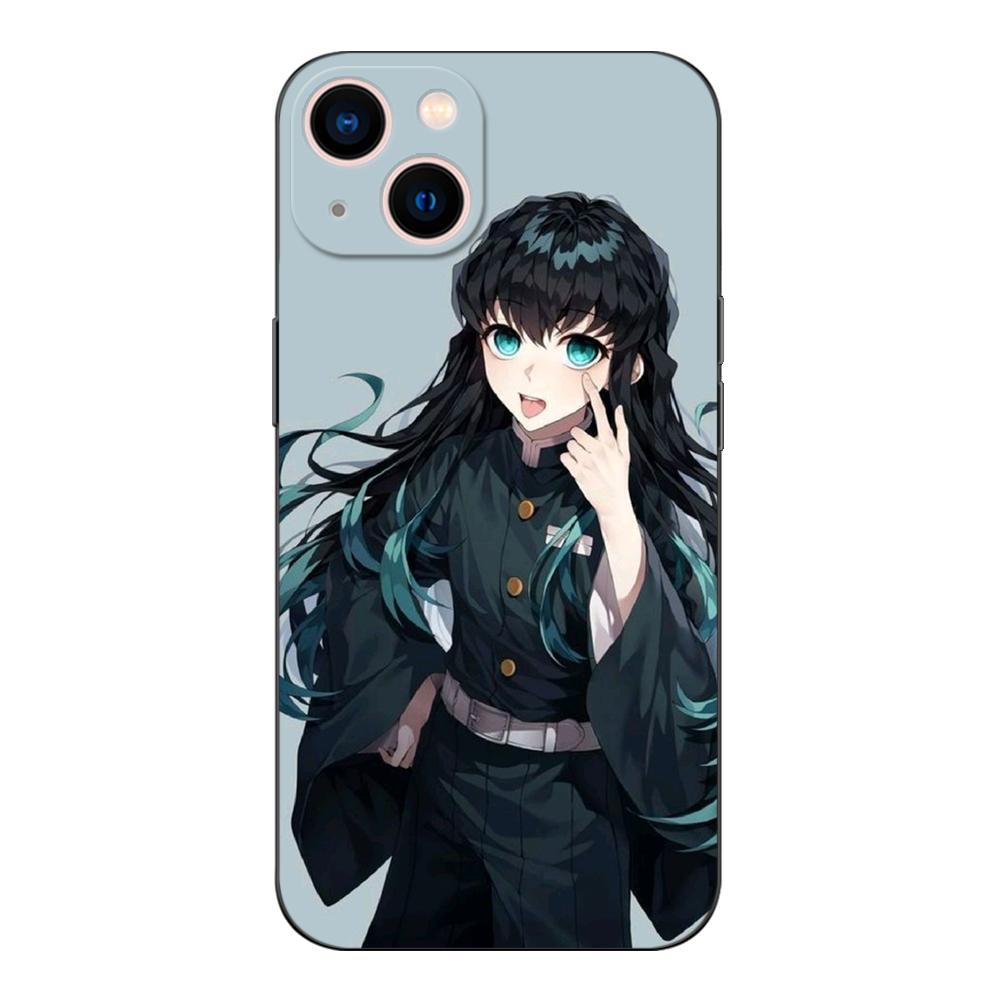 Schwarze TPU-Hülle für Samsung Galaxy S22 S20 S21 FE PLUS ultra+S10 E lite Rückseite Tokitou Muichirou