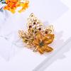 Painted Oil Maple Leaf Fashion Enamel Plant Leaves Women's Retro Accessories Brooch