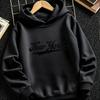 Vintage Letter New York Kids Hoodie Casual Loose Pullover Hooded Sweatshirt for Children