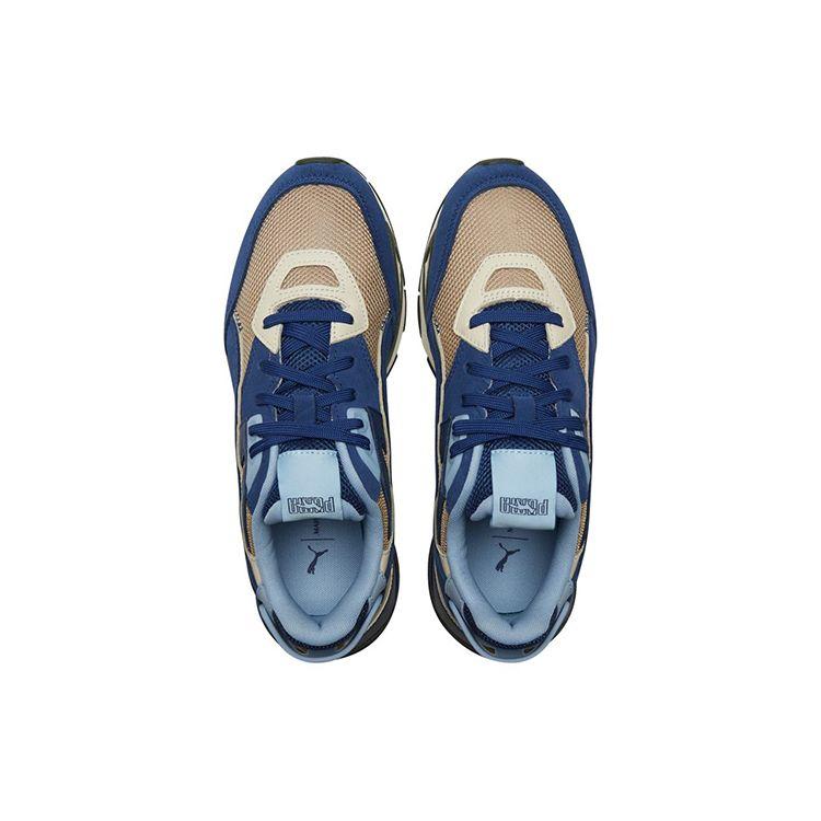 Maison Kitsune X Puma Mirage Sport Blue Depths Unisex Sneakers Travertine 381268-01