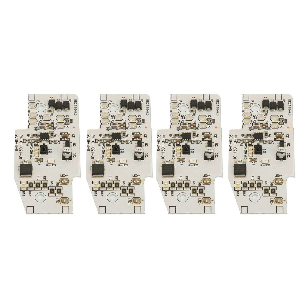 4PCS Solar Lamp Control Board LED Light Controller Module for 3.2V 3.7V 6.4V 7.4V 11.1V 12.8V Battery