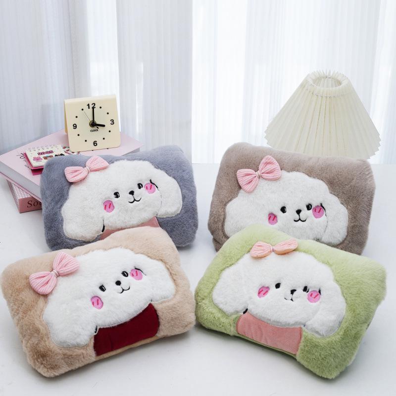 Electric Hot Water Bottle: Safe, Explosion-Proof, Auto Power-Off, Double Hand Inserts, Washable, Baby-Friendly