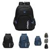 Unisex Rucksack aus Oxford-Stoff, lässig, mit Buchstabenmuster, für Reisen und Schule