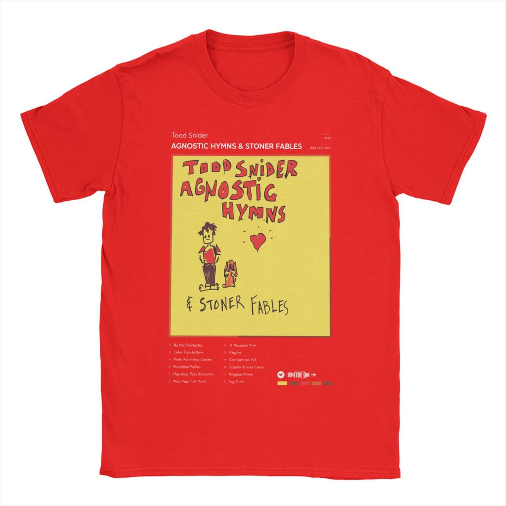 Todd Snider Men T Shirts Humorous Tees Short Sleeve Round Neck T-Shirts 100% Cotton Printed Tops