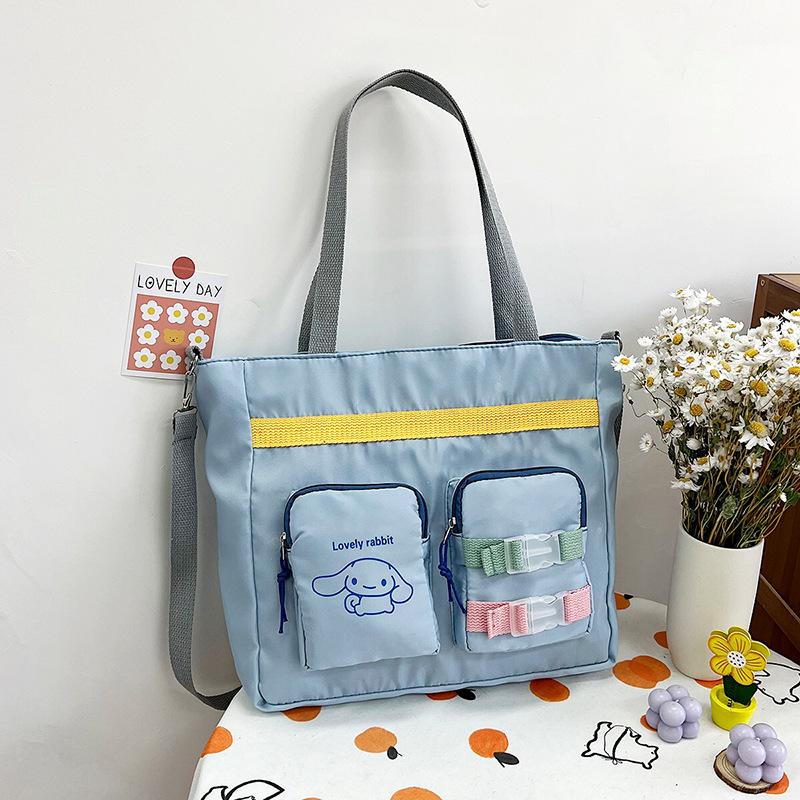 Nylon Cloth Student New Women's Bag Sweet Shoulder Messenger Bag