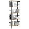 Bookshelf Artisan Oak 60 X 29.5 X 149 Cm Particleboard