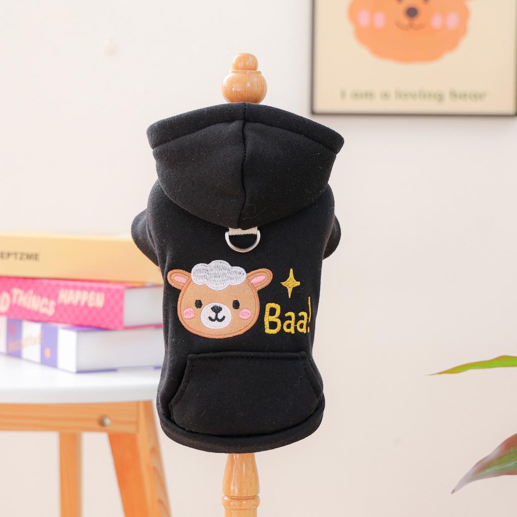 Pet clothes Autumn and winter small dog puppies happy dog cat warm comfortable clothing happy animal city sweater