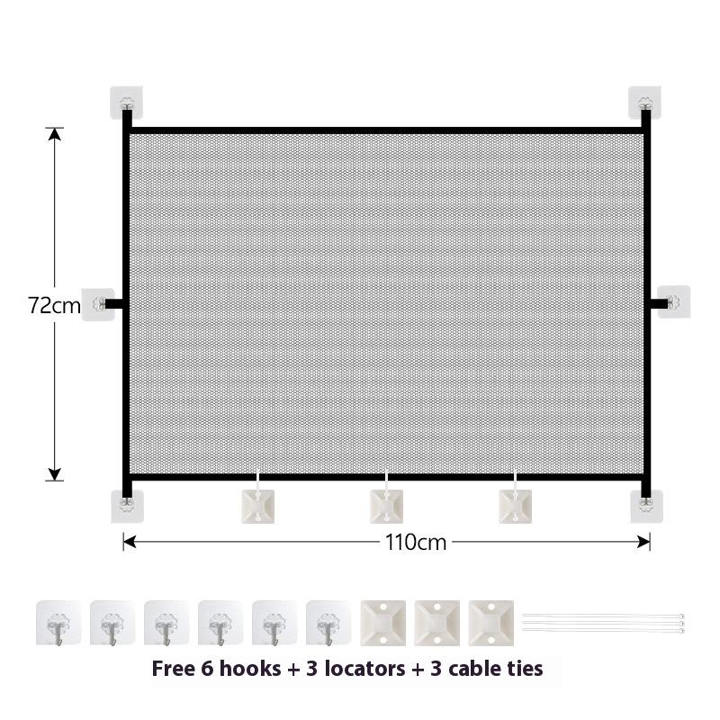 Gard pliabil pentru câini, plasă de izolare pentru animale de companie, gard de siguranță, poartă magică pentru animale de companie, ușă de siguranță pentru bebeluși