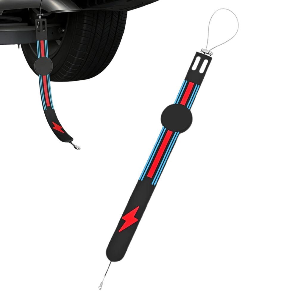 Wear-Resistant Anti-Static Car Towing Belt Grounding Strip Electrostatic Elimination Static Electricity Release Automotive Acces Oval