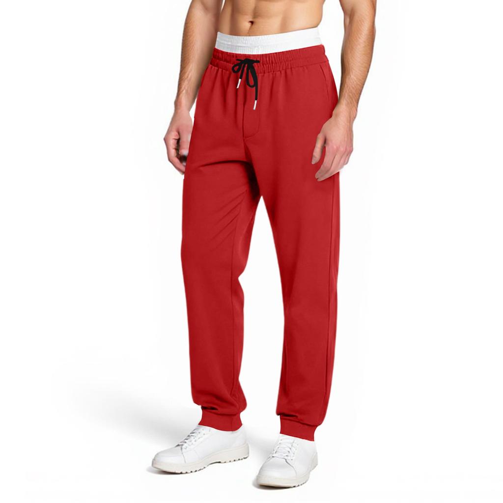 Men'S Sports Pants Running Pants Outdoor Pocket Work Pants Casual Pants