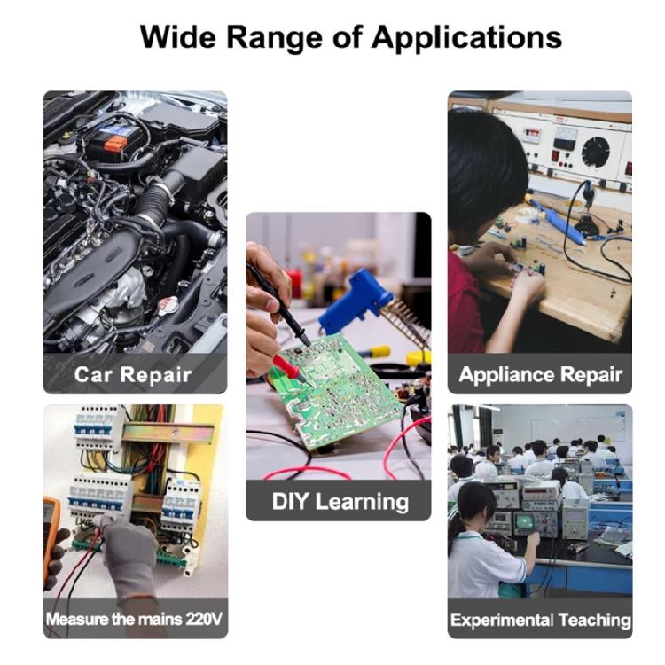 High-performance Mini Digital Oscilloscope 2.4Inch LCD-Display 2.5MS/-s Sampling