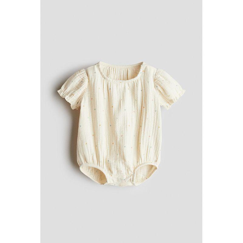 

HM Children s Clothing Baby Girl 2025 Spring and Autumn Thin New Type Baby Cotton Fine Cotton Cloth Jumpsuit Suit 1280525