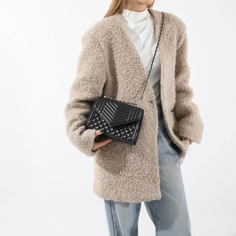 2024 Diamond Pattern Women's Chain Crossbody Shoulder Bag
