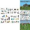 Minecraft Steve Figures Him Building Blocks Toys Bricks Children Gifts Birthday