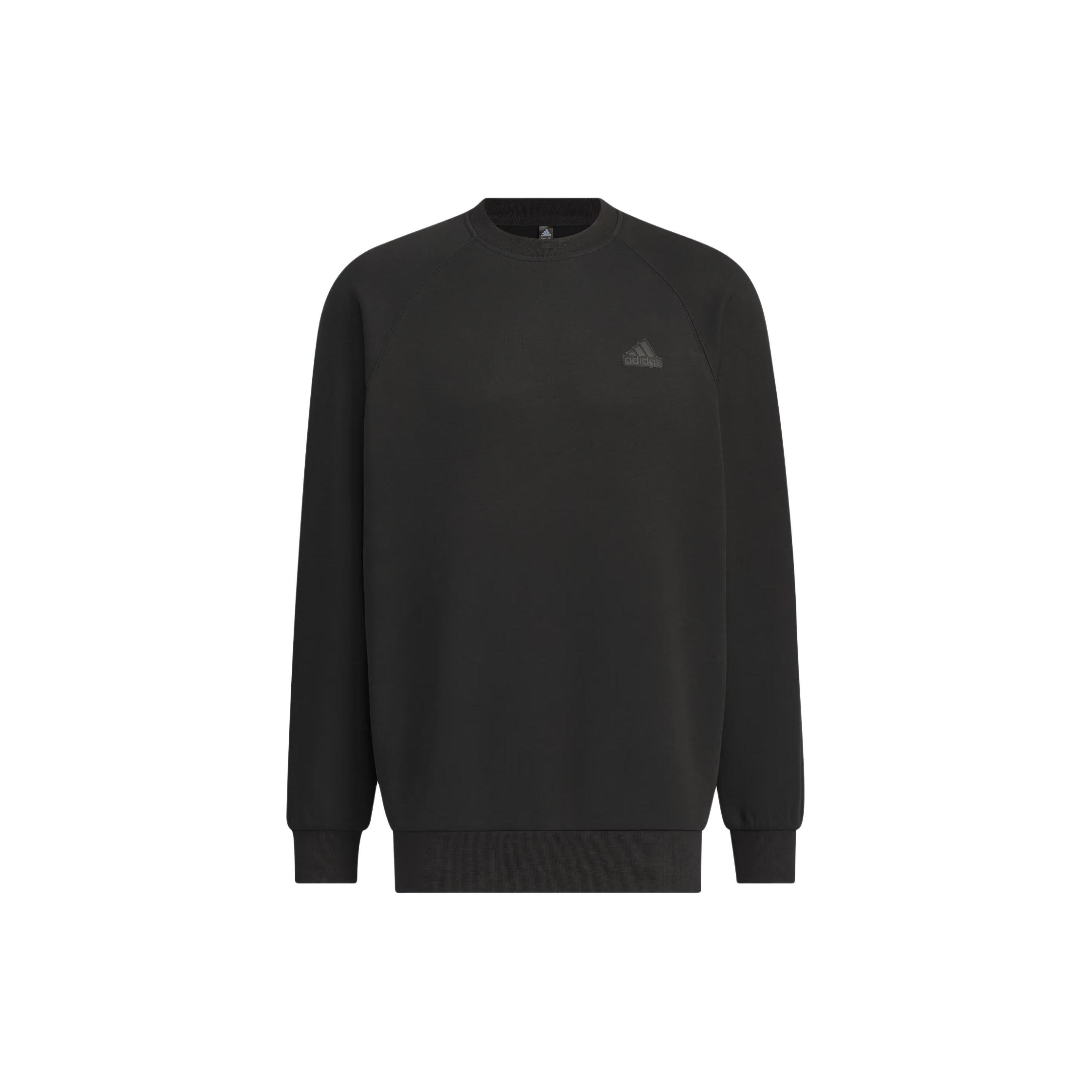 Мужская толстовка Adidas Spacer Crew Черная JJ3788 S