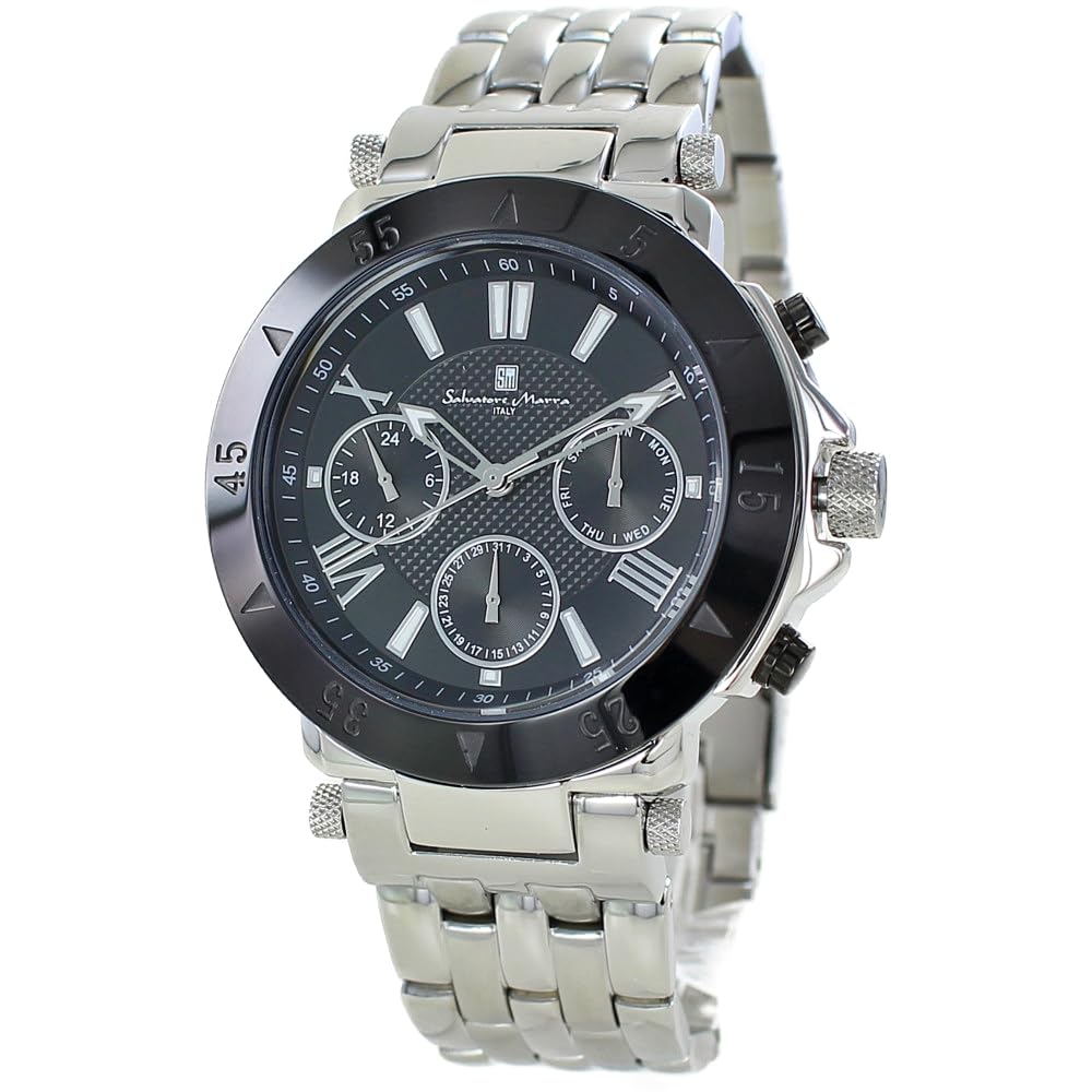 

Watch 10 ATM Water Resistant Stainless Steel Bracelet [Salvatore Mara] Men s [] no.2